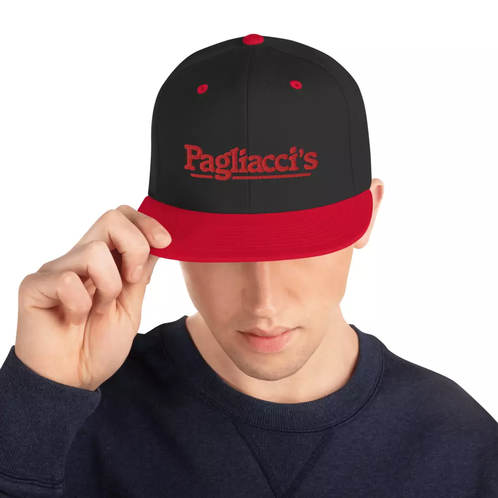 Red Logo Victoria BC Snapback Hat - Pagliacci's