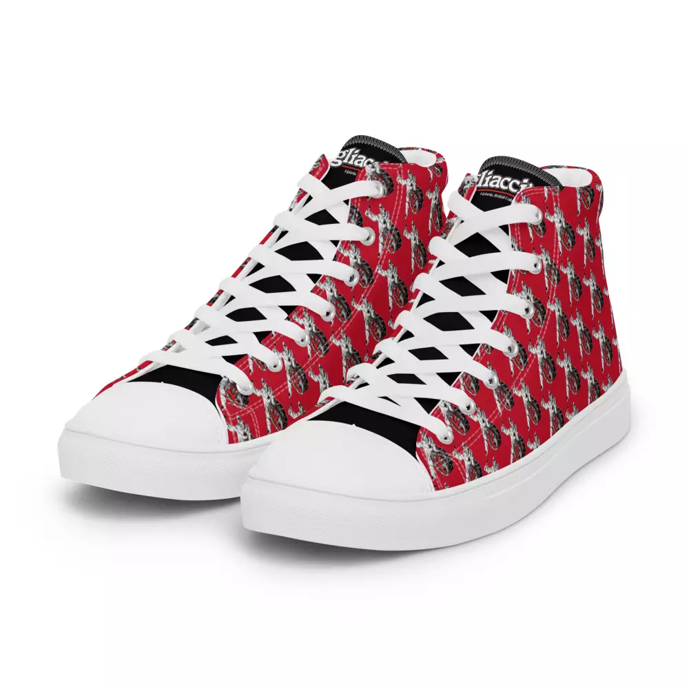 Converse black and red clearance canvas sneakers