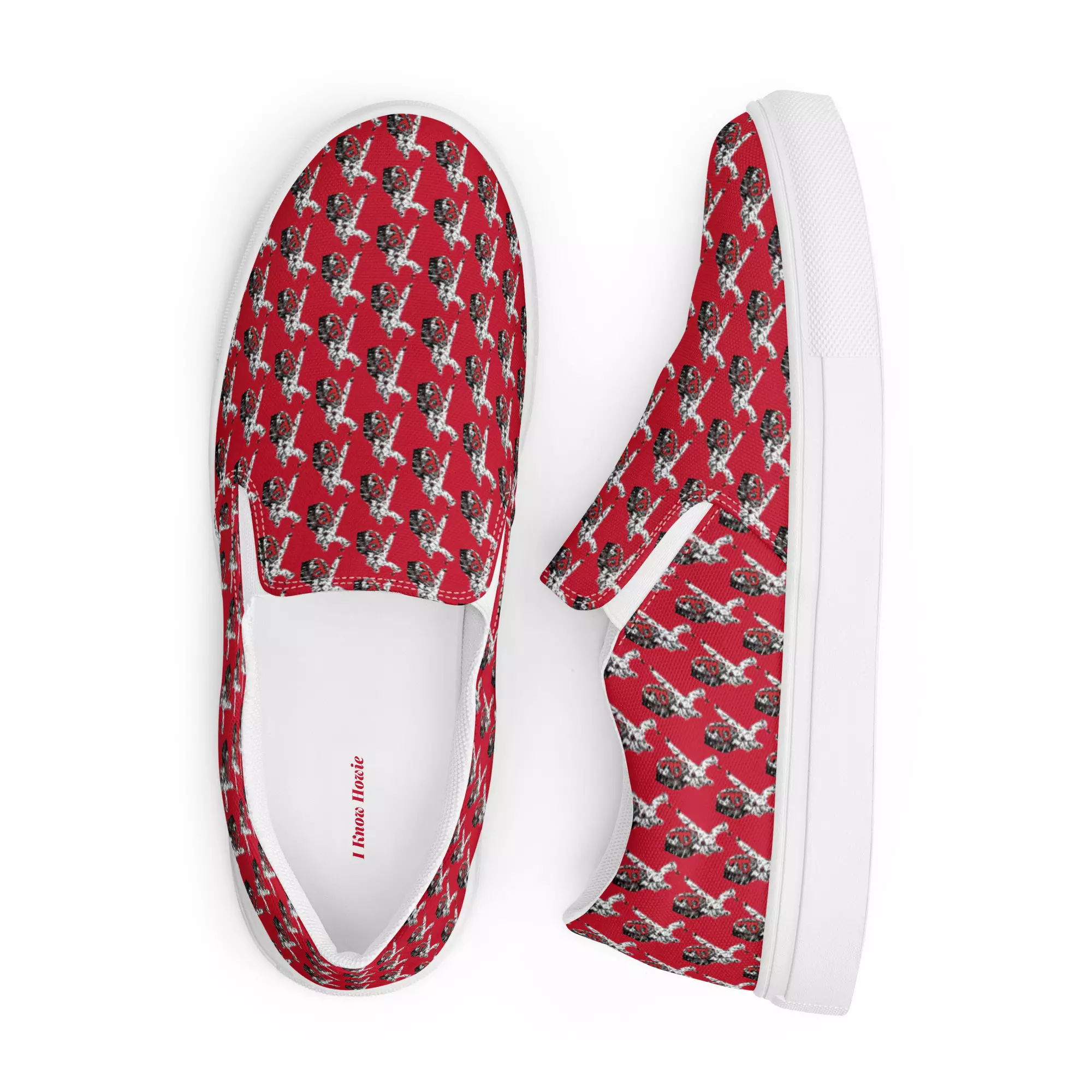 Women's slip-on canvas shoes Red - Pagliacci's