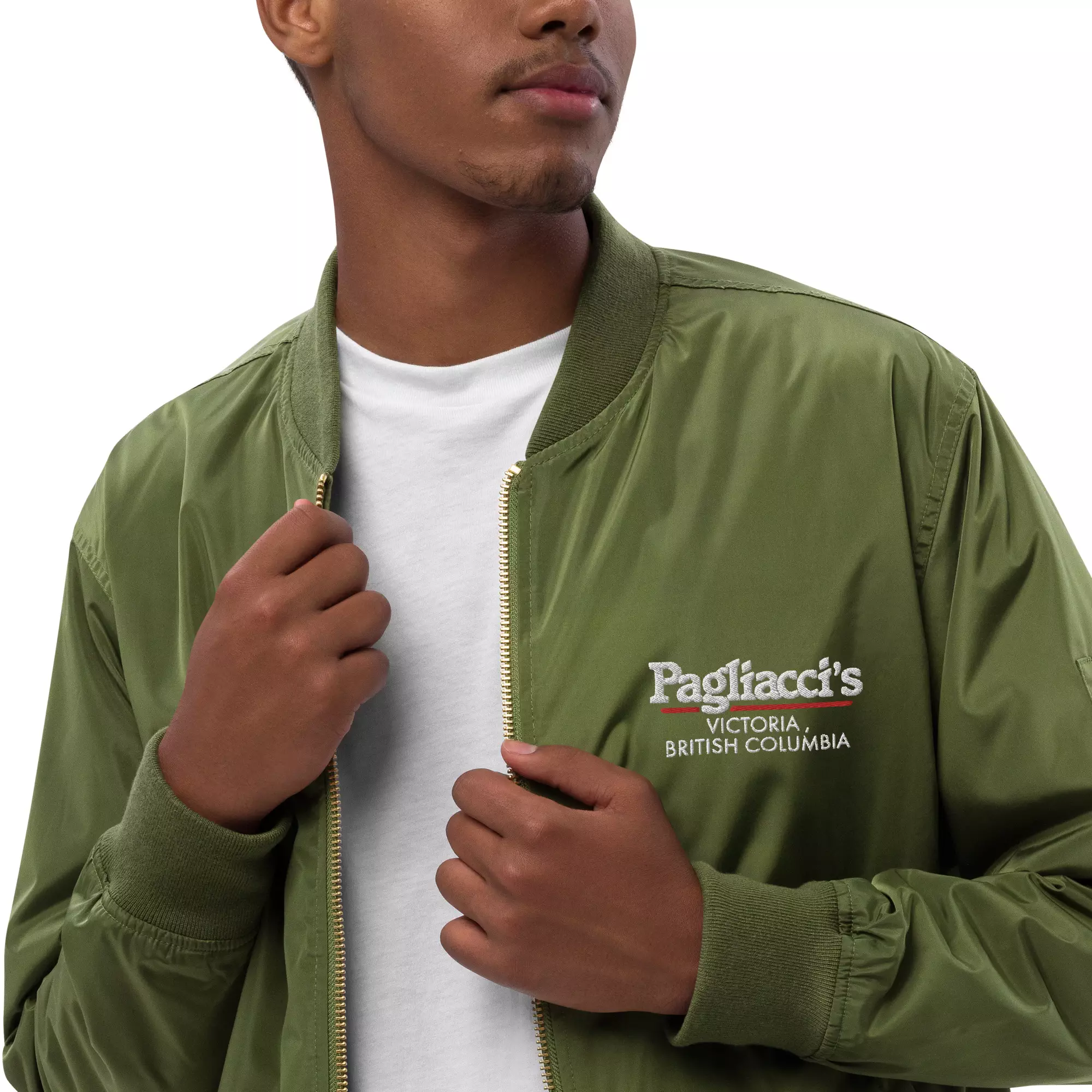 Premium recycled bomber jacket - Pagliacci's