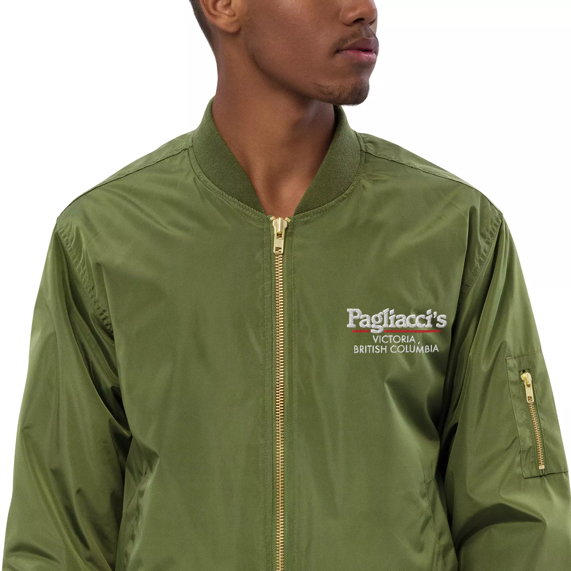 Premium recycled bomber jacket - Pagliacci's